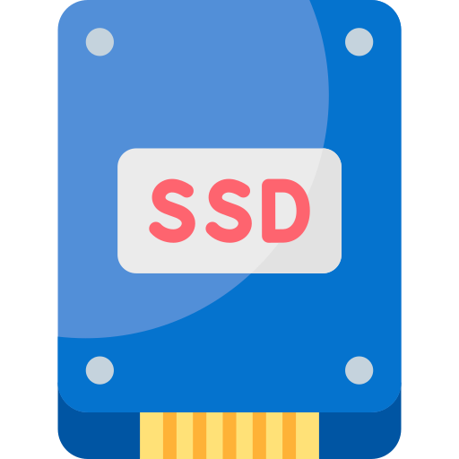 SSD adatmentés ikon